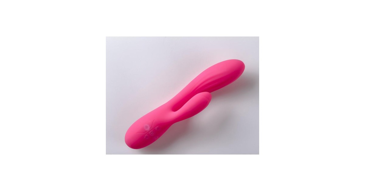 vibratori rabbit-Vibratore Rabbit V1 - Rosa-LaChatte.it