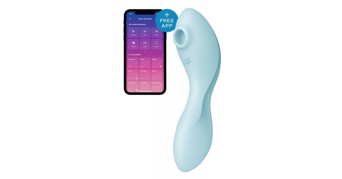 succhiaclitoride-Curvy Trinity 5+ Azzurro-LaChatte.it