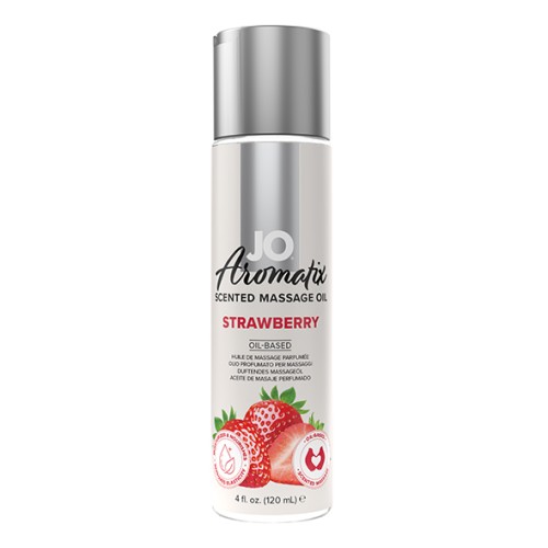 Aromatix Strawberry Scented Massage Oil 120 ml