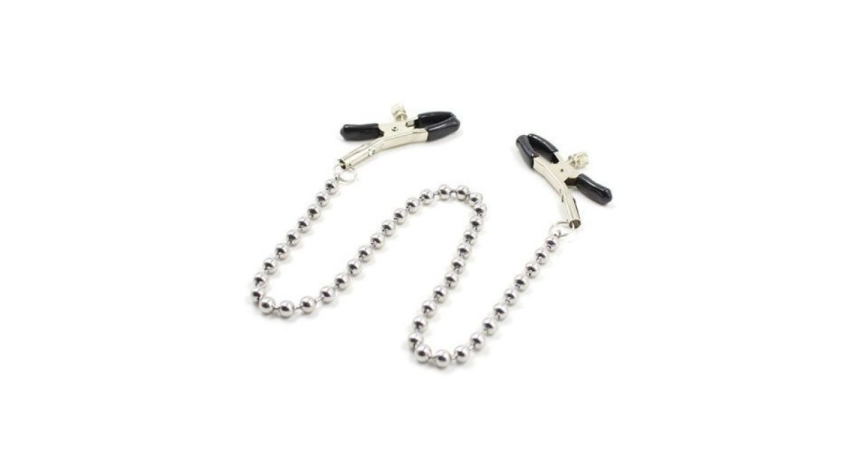 pinze per capezzoli-Sexy Chain Pinze per Capezzoli-LaChatte.it